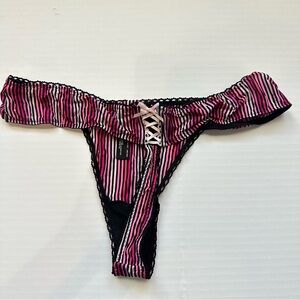 New Victoria’s Secret Sexy Little Things 2011 Corset Thong Large Vintage Y2K